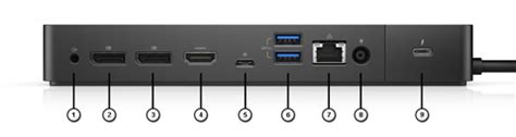 dell thunderbolt dock ports